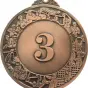 картинка Медаль Larsen 70 мм классическая бронзовая 