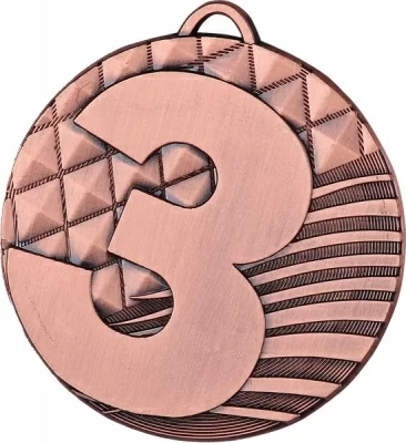 картинка Медаль MD 1750  50мм бронзовая 